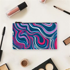 Liquid Art Pattern Cosmetic Bag (small) by GardenOfOphir