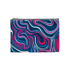 Liquid Art Pattern Cosmetic Bag (medium) by GardenOfOphir