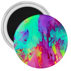 Fluid Background 3  Magnets by GardenOfOphir