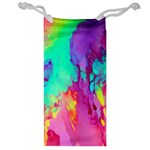 Fluid Background Jewelry Bag Front