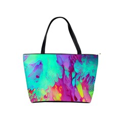 Fluid Background Classic Shoulder Handbag by GardenOfOphir