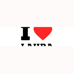 I Love Laura Large Bar Mat by ilovewhateva