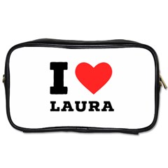 I Love Laura Toiletries Bag (two Sides) by ilovewhateva