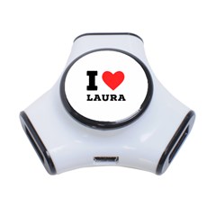 I Love Laura 3-port Usb Hub by ilovewhateva