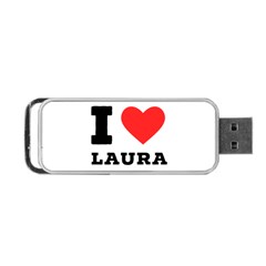 I Love Laura Portable Usb Flash (one Side) by ilovewhateva