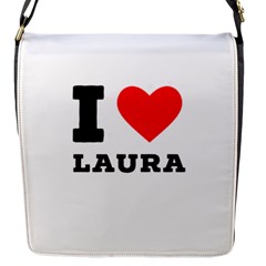 I Love Laura Flap Closure Messenger Bag (s) by ilovewhateva