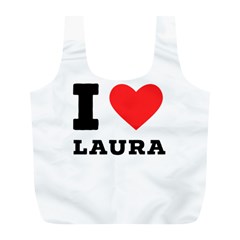 I Love Laura Full Print Recycle Bag (l) by ilovewhateva