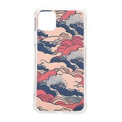 Waves Ocean Sea Water Pattern Rough Seas Iphone 11 Pro Max 6 5 Inch Tpu Uv Print Case by Pakemis