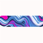 Fluid Art Pattern Large Bar Mat 32 x8.5  Bar Mat