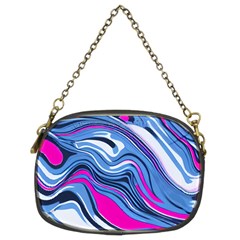 Fluid Art Pattern Chain Purse (two Sides) by GardenOfOphir