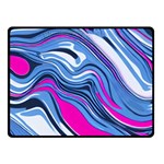 Fluid Art Pattern One Side Fleece Blanket (Small) 50 x40  Blanket Front