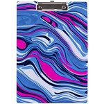 Fluid Art Pattern A4 Acrylic Clipboard Front