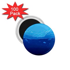 Ai Generated Ocean Sea Fish Underwater Water 1 75  Magnets (100 Pack)  by Pakemis