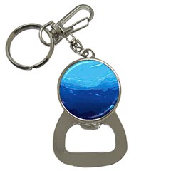 Ai Generated Ocean Sea Fish Underwater Water Bottle Opener Key Chain by Pakemis