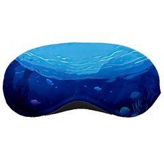 Ai Generated Ocean Sea Fish Underwater Water Sleeping Mask by Pakemis