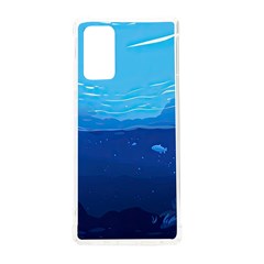 Ai Generated Ocean Sea Fish Underwater Water Samsung Galaxy Note 20 Tpu Uv Case