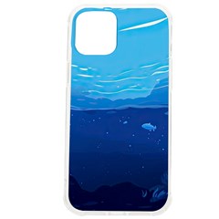 Ai Generated Ocean Sea Fish Underwater Water Iphone 12 Pro Max Tpu Uv Print Case by Pakemis