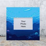 Ai Generated Ocean Sea Fish Underwater Water White Box Photo Frame 4  x 6  Front