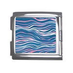 Modern Fluid Art Mega Link Italian Charm (18mm) Front