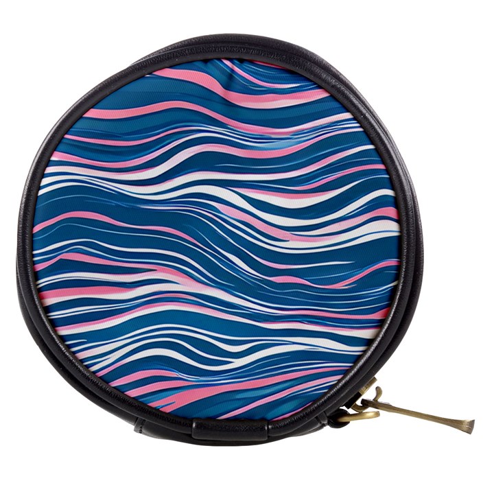 Modern Fluid Art Mini Makeup Bag