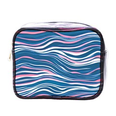 Modern Fluid Art Mini Toiletries Bag (one Side) by GardenOfOphir