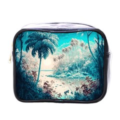 Tropical Winter Tropical Winter Landscape Mini Toiletries Bag (one Side) by Pakemis