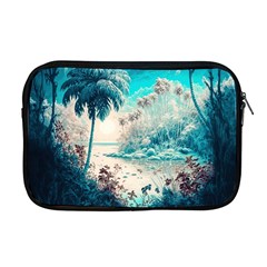 Tropical Winter Tropical Winter Landscape Apple Macbook Pro 17  Zipper Case by Pakemis