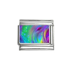 Fluid Art - Artistic And Colorful Italian Charm (9mm) by GardenOfOphir