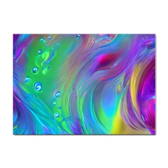 Fluid Art - Artistic And Colorful Sticker A4 (100 Pack) by GardenOfOphir