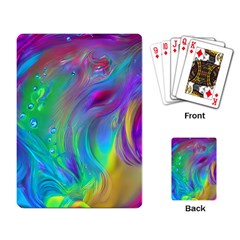 Fluid Art - Artistic And Colorful Playing Cards Single Design (rectangle) by GardenOfOphir