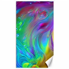 Fluid Art - Artistic And Colorful Canvas 40  X 72  by GardenOfOphir