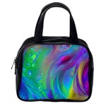 Fluid Art - Artistic And Colorful Classic Handbag (One Side) Front