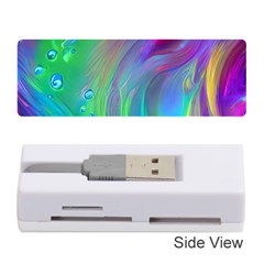 Fluid Art - Artistic And Colorful Memory Card Reader (stick) by GardenOfOphir