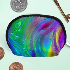 Fluid Art - Artistic And Colorful Accessory Pouch (medium) by GardenOfOphir