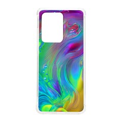 Fluid Art - Artistic And Colorful Samsung Galaxy S20 Ultra 6 9 Inch Tpu Uv Case by GardenOfOphir