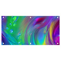 Fluid Art - Artistic And Colorful Banner And Sign 4  X 2  by GardenOfOphir