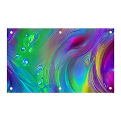 Fluid Art - Artistic And Colorful Banner And Sign 5  X 3  by GardenOfOphir