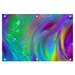 Fluid Art - Artistic And Colorful Banner And Sign 6  X 4  by GardenOfOphir