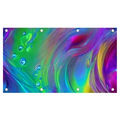 Fluid Art - Artistic And Colorful Banner And Sign 7  X 4  by GardenOfOphir