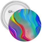 Fluid Art - Contemporary And Flowy 3  Buttons Front