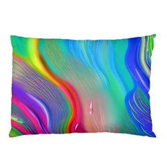 Fluid Art - Contemporary And Flowy Pillow Case by GardenOfOphir