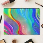 Fluid Art - Contemporary And Flowy Cosmetic Bag (XL) Back