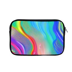 Fluid Art - Contemporary And Flowy Apple Macbook Pro 13  Zipper Case by GardenOfOphir