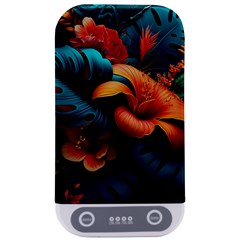 Ai Generated Tropical Flowers Floral Floral Pattern Sterilizers by Pakemis