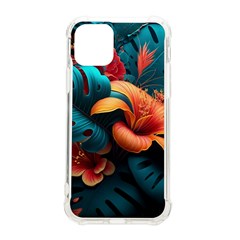 Ai Generated Tropical Flowers Floral Floral Pattern Iphone 11 Pro 5 8 Inch Tpu Uv Print Case