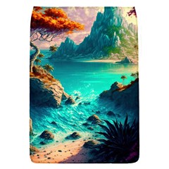 Tropical Paradise Beach Ocean Shore Sea Fantasy Removable Flap Cover (s) by Pakemis