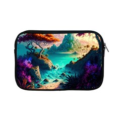 Tropical Paradise Beach Ocean Shore Sea Fantasy Apple Ipad Mini Zipper Cases by Pakemis