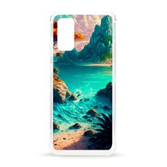 Tropical Paradise Beach Ocean Shore Sea Fantasy Samsung Galaxy S20 6 2 Inch Tpu Uv Case by Pakemis