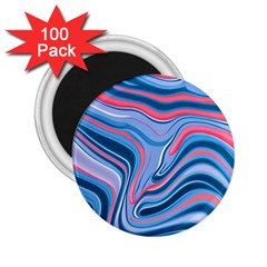 Fluid Art - Abstract And Modern 2 25  Magnets (100 Pack)  by GardenOfOphir