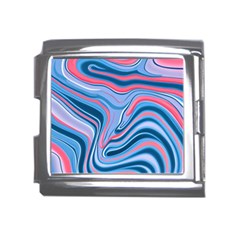 Fluid Art - Abstract And Modern Mega Link Italian Charm (18mm) by GardenOfOphir